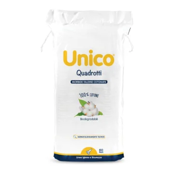 UNICO QUADROTTI 100% COT 60PZ