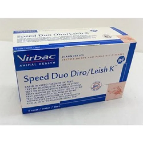 SPEED DUO DIRO/LEISH K TEST SCATOLA 20PZ - VIRBAC