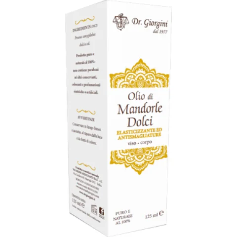 OLIO DI MANDORLE DOLCI 125ML OLIO DI MANDORLE DOLCI 125ML