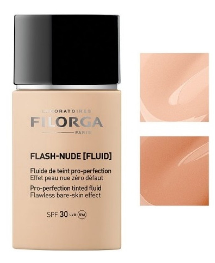 Filorga Flash Nude 02 Gold -  Fondotinta fluido doppia azione immediata + duratura effetto nudo