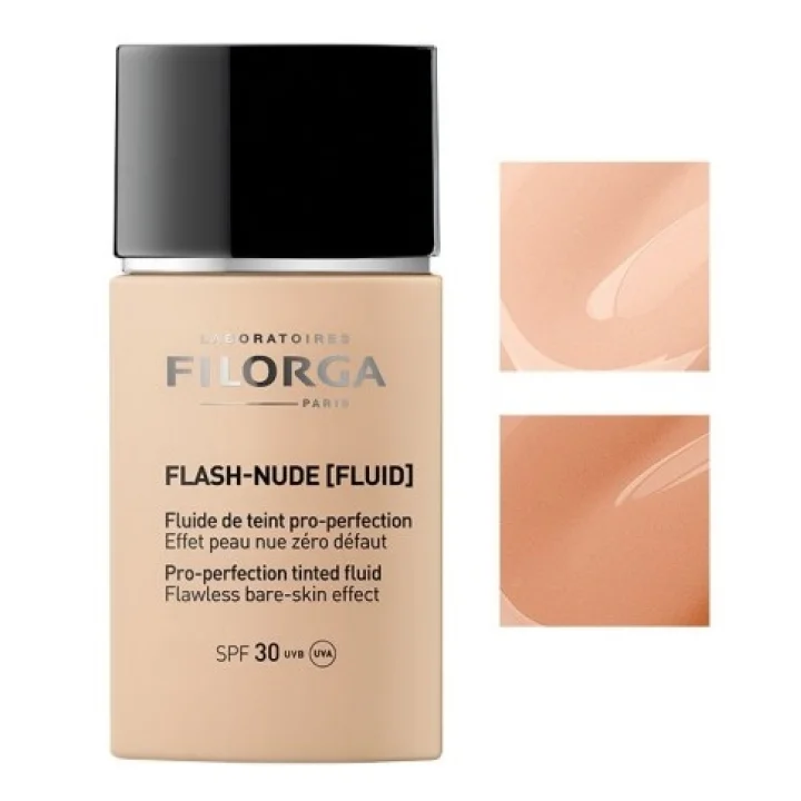 Filorga Flash Nude 02 Gold -  Fondotinta fluido doppia azione immediata + duratura effetto nudo