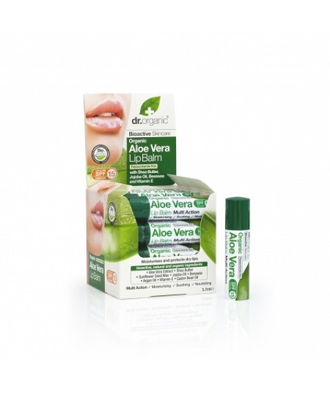 DR ORGANIC ALOE LIP BALM 7,5ML