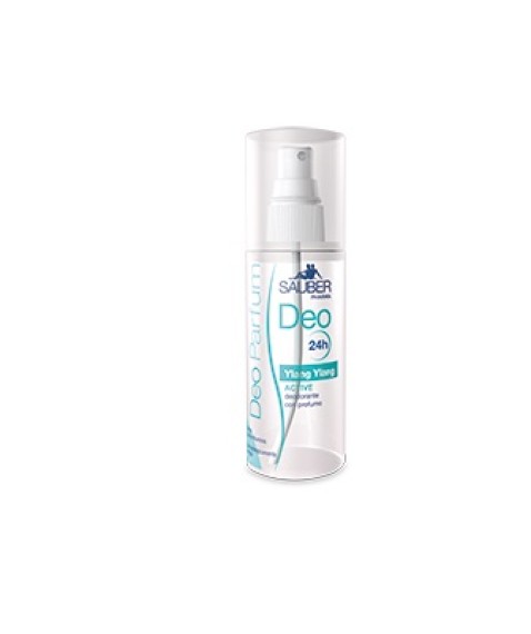 Sauber Deodorante 24h Ylang Ylang Active Spray 100 ml