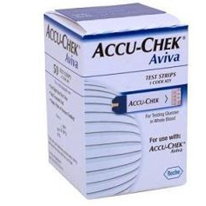 Accu-Chek Aviva 50 Strisce misurazione glicemia