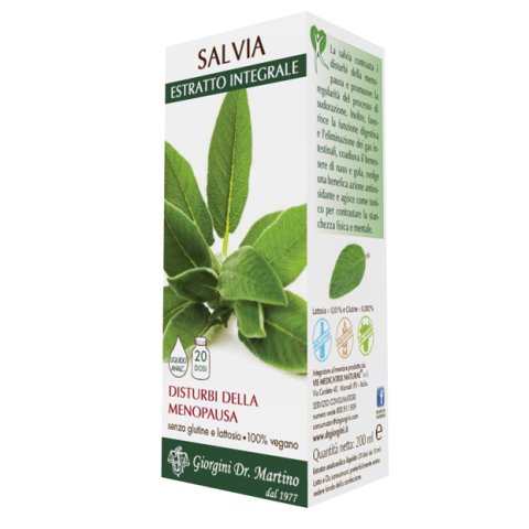 SALVIA ESTRATTO INTEGRALE200ML SALVIA ESTRATTO INTEGRALE200ML