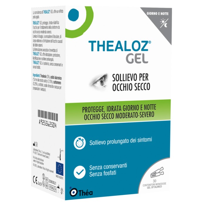 Thealoz Gel 30 flaconi monodose 0,4 g Collirio per secchezza oculare