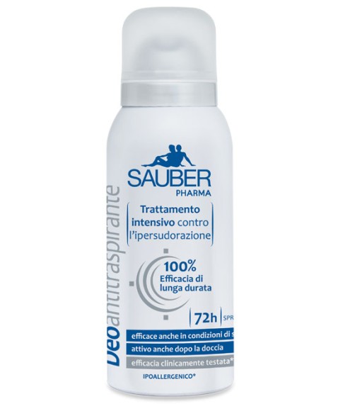 Sauber Spray Antitraspirante 72 Ore 