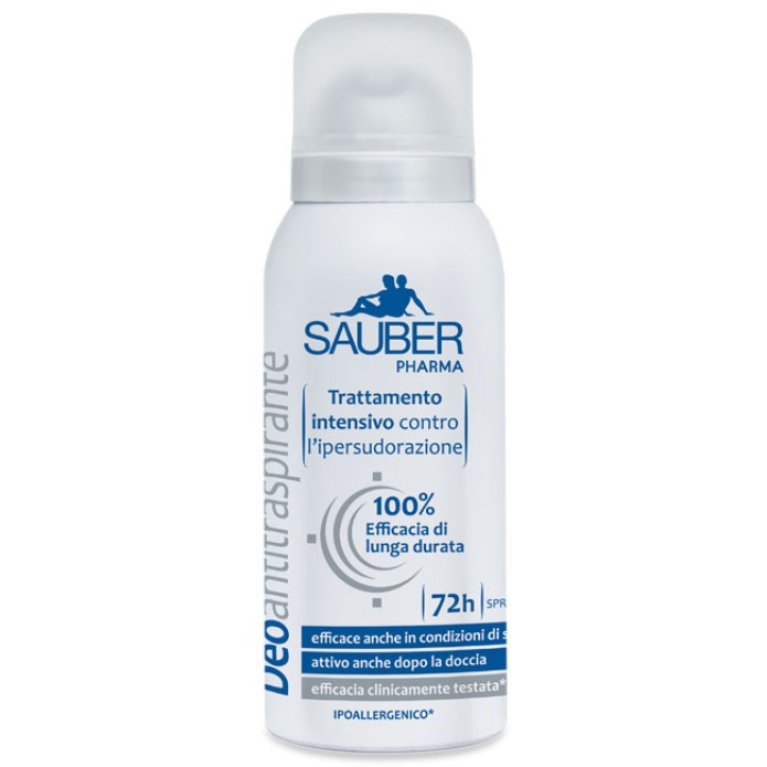 Sauber Spray Antitraspirante 72 Ore 