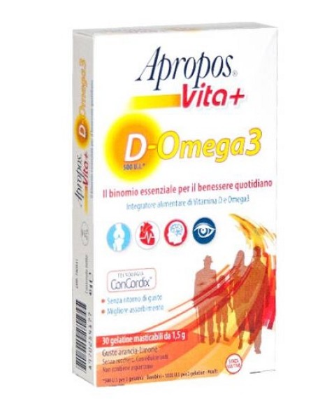 Apropos Vita+vitd+omega3 30gel