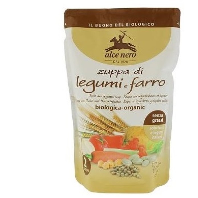 ZUPPA LEGUMI/FARRO BIO 500 ALCE