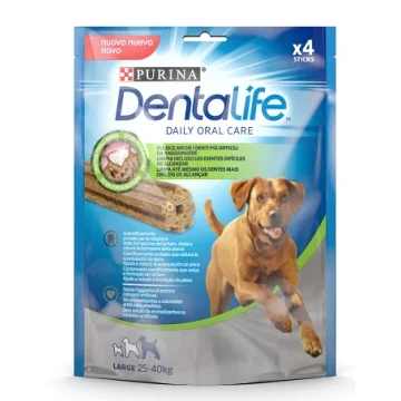 NESTLE' PURINA CANE SNACK DENTALIFE LARGE 6 STICKS 142GR