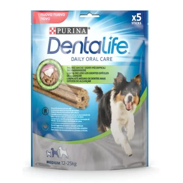 NESTLE' PURINA CANE SNACK DENTALIFE MEDIUM 5 STICKS 115GR