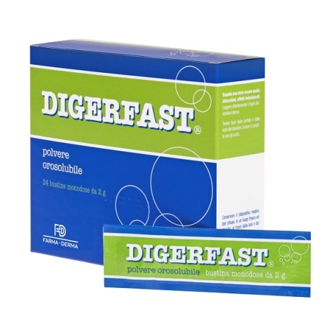 DIGERFAST POLV OROSOL 24BUST