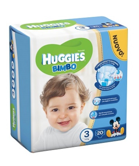 HUGGIES BASE BOY 3 20PZ