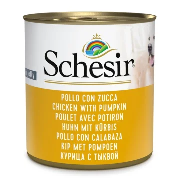 SCHESIR CANE JELLY POLLO ZUCCA 285GR (lattina)