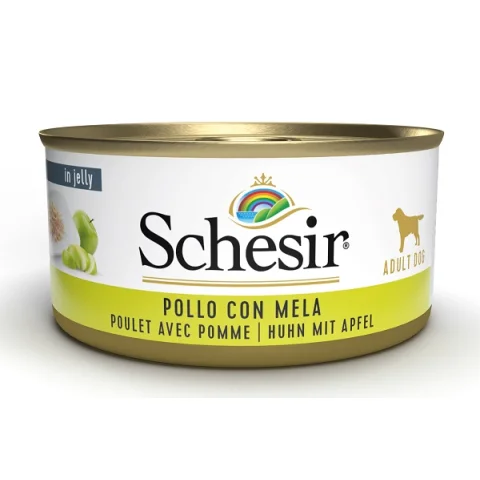 SCHESIR CANE FRUIT POLLO MELA 150GR (lattina)