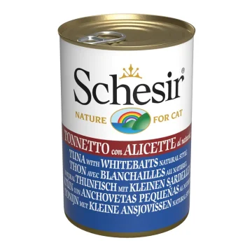 SCHESIR GATTO BRODO DI COTTURA TONNETTO ALICETTE 140GR (lattina)