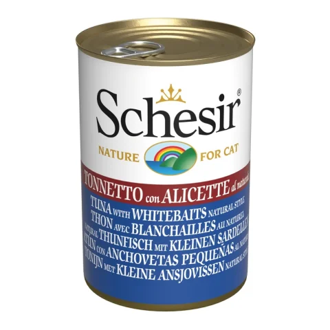 SCHESIR GATTO BRODO DI COTTURA TONNETTO ALICETTE 140GR (lattina)