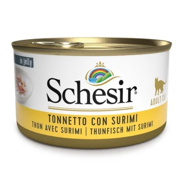 SCHESIR GATTO JELLY TONNETTO SURIMI 85GR (lattina)