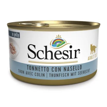 SCHESIR GATTO JELLY TONNETTO NASELLO 70GR (lattina)