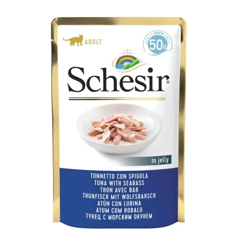 SCHESIR GATTO TONNETTO SPIGOLA 50GR (bustina)