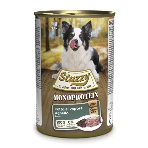 STUZZY CANE MONOPROTEICO ADULT AGNELLO 400GR (lattina)