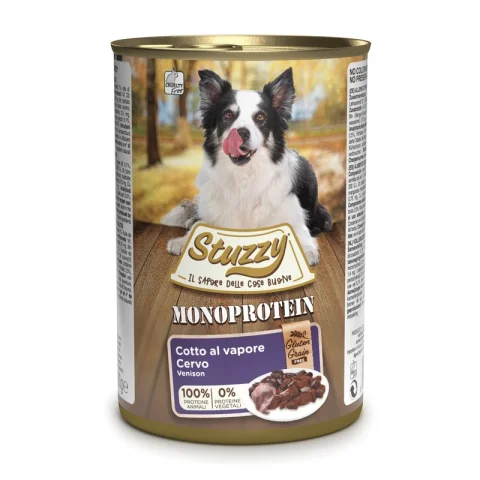 STUZZY CANE MONOPROTEICO ADULT CERVO 400GR (lattina)