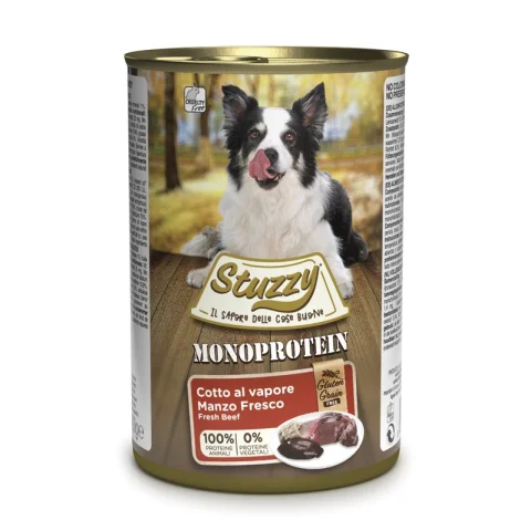 STUZZY CANE MONOPROTEICO ADULT MANZO 400GR (lattina)