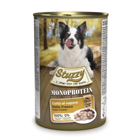 STUZZY CANE MONOPROTEICO ADULT POLLO 400GR (lattina)