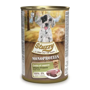 STUZZY CANE MONOPROTEICO PUPPY VITELLO 400GR (lattina)