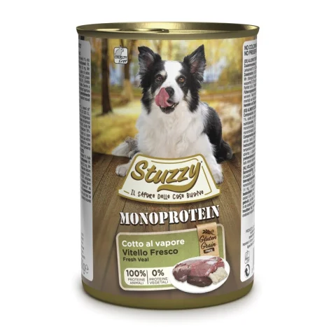 STUZZY CANE MONOPROTEICO ADULT VITELLO 400GR (lattina)