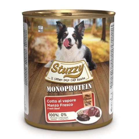 STUZZY CANE MONOPROTEICO MANZO 800GR (lattina)