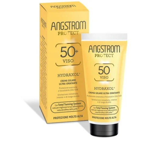 Angstrom Protect Hydraxol Crema Solare SPF 50+ 50 ml - Protezione solare totale Angstrom Protect Hydraxol Crema Solare SPF 50+ 50 ml - Protezione solare totale