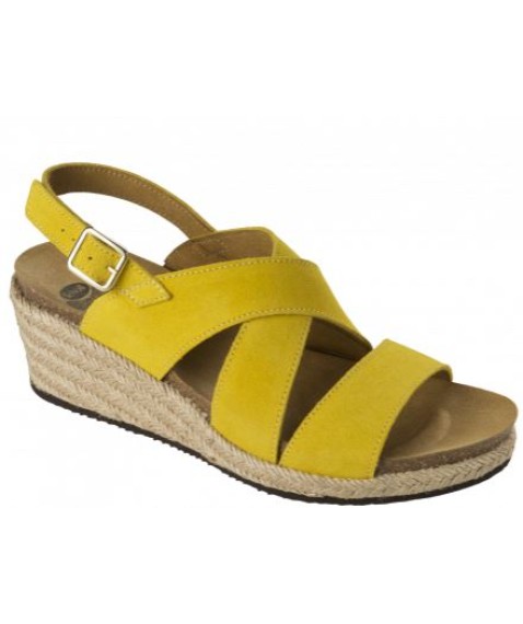 SOTIRIA SUEDE W YELLOW 35