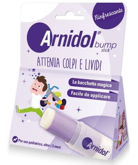 Arnidol Bump Stick 15 grammi - Gel solido pediatrico per il trattamento delle contusioni