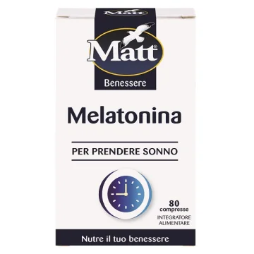 MATT BEN Melatonina 80Cpr MATT BEN Melatonina 80Cpr