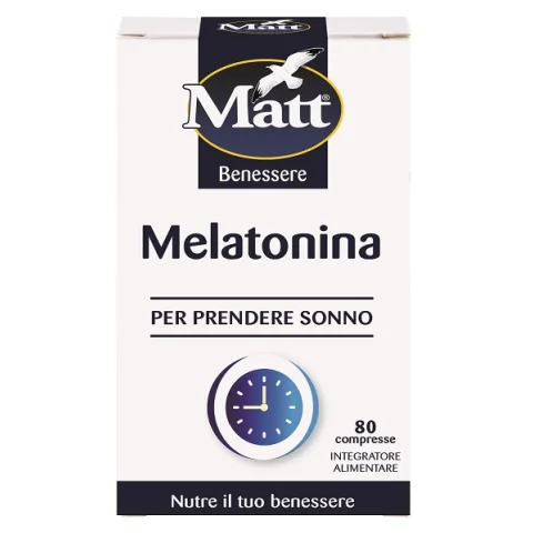 MATT BEN Melatonina 80Cpr MATT BEN Melatonina 80Cpr