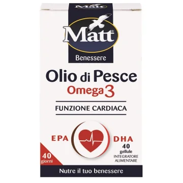 MATT BEN OLIO PESCE OMEGA40GEL MATT BEN OLIO PESCE OMEGA40GEL