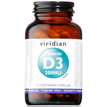 Vitamin D3 2000 IU 60 capsule Integratore di vitamina D3 per ossa e sistema immunitario