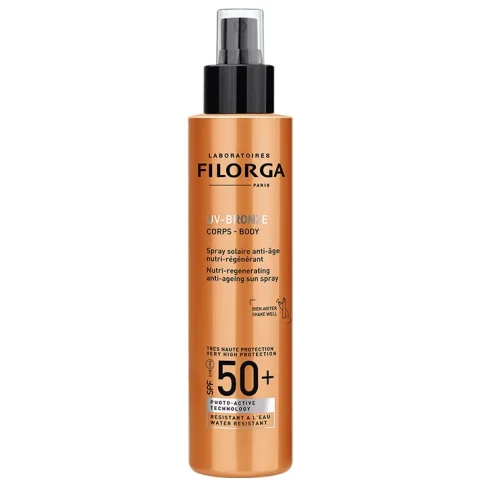 FILORGA UV - BRONZE CORPS SPF 50+ Spray Solare Anti-et&agrave; Nutri - Rigenerante