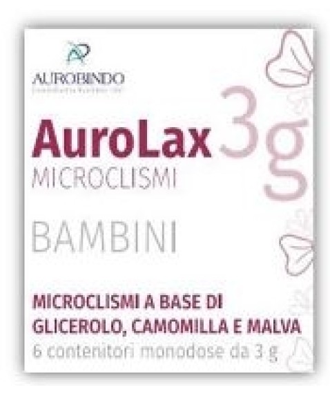 AUROLAX MICROCLISMI BAMBINI 6P