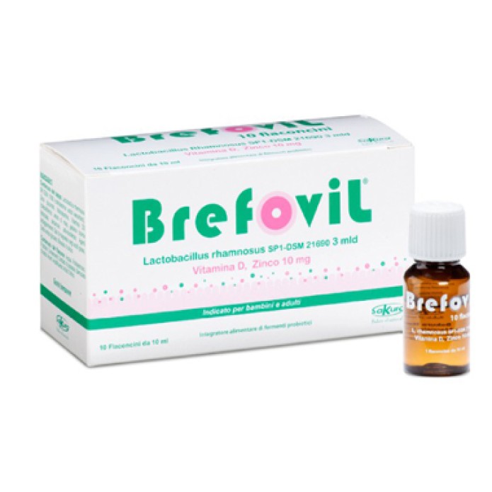 BREFOVIL 10 FLACONCINI MONO