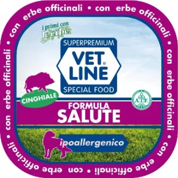 OLISTIKA VET LINE CANE SALUTE IPOALLERGENICO CINGHIALE PATATE 150GR (vaschetta)