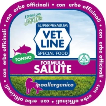 OLISTIKA VET LINE CANE SALUTE IPOALLERGENICO TONNO PATATE 150GR (vaschetta)