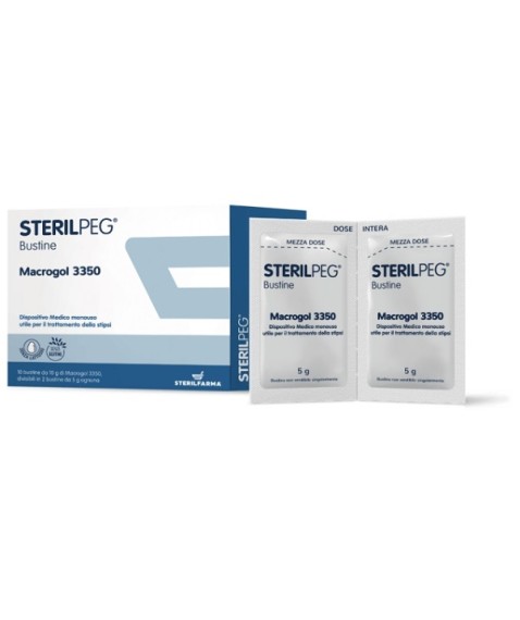 STERILPEG 10BUST MACROGOL 3350