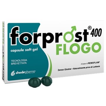 Forprost 400 Flogo 15 Capsule Molli - Integratore per il benessere della prostata