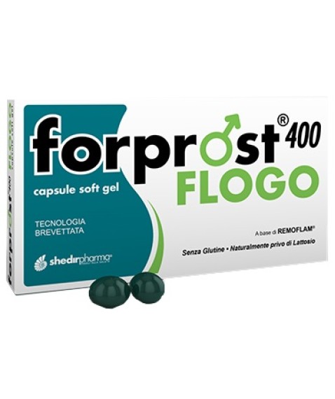 Forprost 400 Flogo 15 Capsule Molli - Integratore per il benessere della prostata