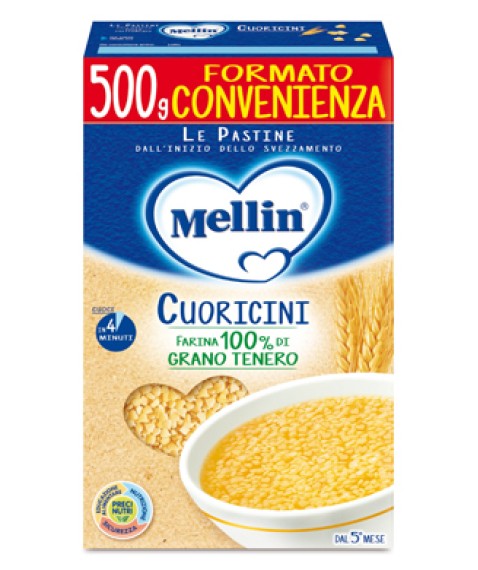 MELLIN Past.Cuoricini 500g