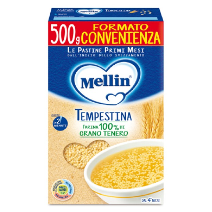 Mellin Pasta Tempestine 500g