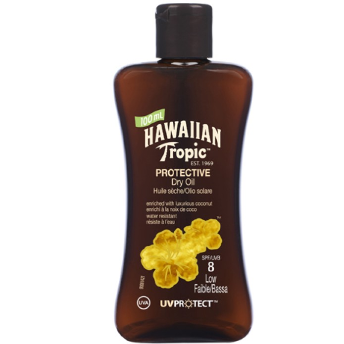 H/TROPIC P/DRY OIL SPF8 100 ML